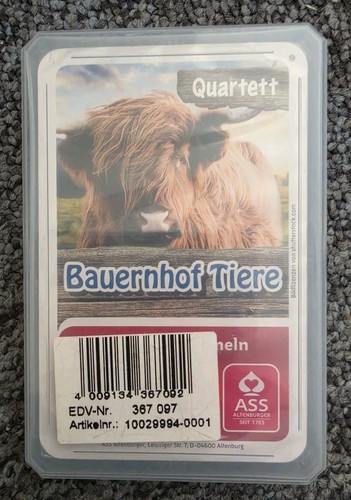 Neu quartett bauernhof - neu, tiere