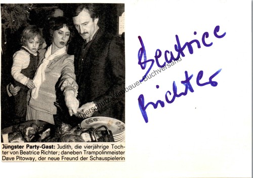 Original autogramm beatrice - original,