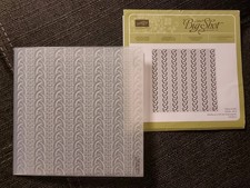 Stampin Up! Embossing Folder Cable Knite Dynamic Texture Impressions Präfefolder