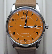 UNION GLASHÜTTE Noramis Date Datum Gelb Yellow  D016.407.16.367.00  NEU FULL SET