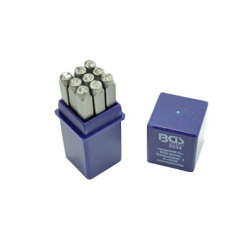 Schlagzahlen 4mm typenschild - schlagzahlen,