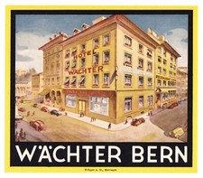 x1934 Hotel Wächter BERN