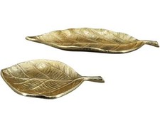 Dekoteller Blatt Dekotabletts