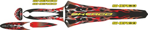Sherco komplett aufkleber - sherco,