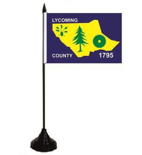 Tischflagge lycoming county - tischflagge,