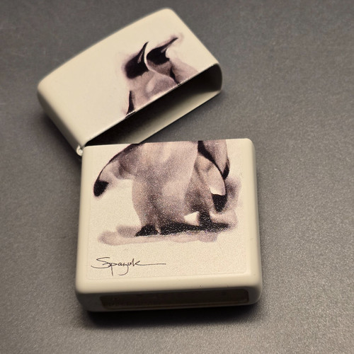 Zippo spazuk penguins weiß - penguins,