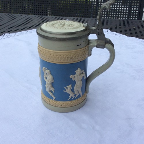Antik bierkrug keramik - bierkrug,