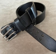 2 Dorn Gürtel LEDERGÜRTEL