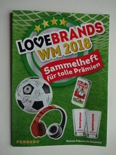 Ferrero Werbeaktion " Sammelheft " Fußball WM 2018
