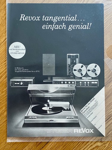 Revox tangential einfach - revox,