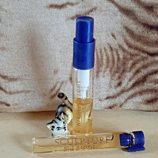 ⭐NIKOS PARFUMS - Spray und SCULPTURE 2 Phiolen/Proben ~ Raritäten aus Sammlung⭐
