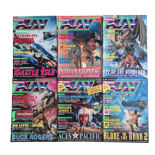Power play magazin jahrgang - 6x,