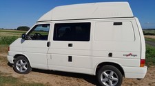 Oldtimer VW T4 Carthago 5 Sitzer mit Aufstelldach TÜF/ASU August 2025 NEU