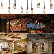 Vintage Hanfseil Elektrokabel