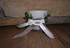 Kommunion Konfirmation Firmung Christusfisch Teelicht Glas-Teelichthalter Deko