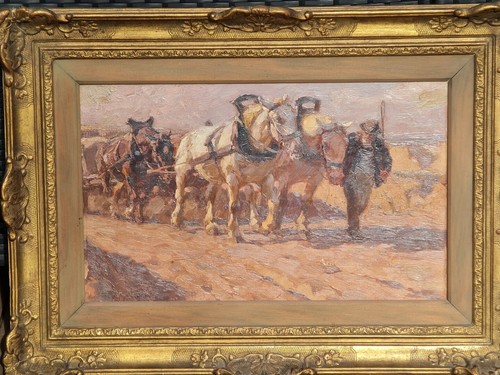 ölgemälde julius paul - Ölgemälde,
