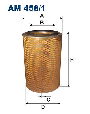 Filtron 458 luftfilter - am, 458/1