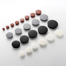 Bohrloch Abdeckkappe Blindstopfen Lochkappen Abdeckstopfen Loch Stopfen 6mm-50mm