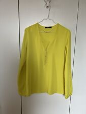 Neongelbe Esprit Tunika Bluse, Gr.34