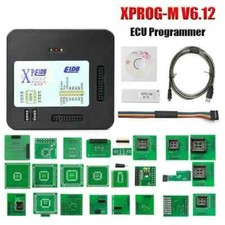 Latest Xprog V6.12 XPROG-M Programmer with USB Dongle No Need Activation