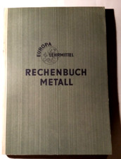 Buch Metall Prüfungsbuch 1954