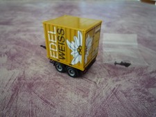 Herpa  Tandem Container Hänger mit Edelweiss Container  Leonhard Weiss  1:87