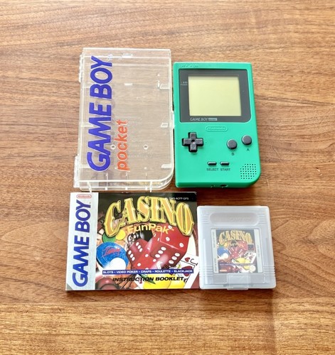 Nintendo gameboy pocket - gameboy, grün