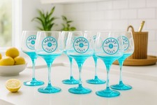 Malfy Gin Ballon Gläser Blau