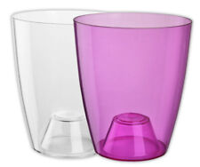 Orchideentopf Ornella Blumentopf Transparent Ø 11 cm alle Farben