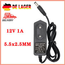 12V 1A Netzteil Ersatznetzteil Überwachung Adapter 100-240V Neu GBW