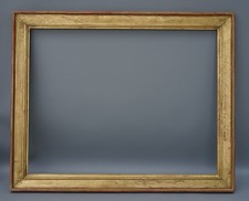Großer Grafikrahmen 19 Jhd vergoldet Cassetta