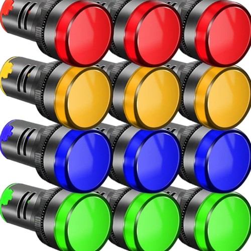 12stück led signalleuchte - led, set