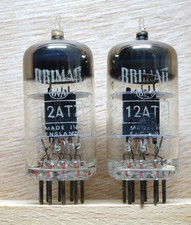 Pair: BRIMAR 12AT7 ECC81 |