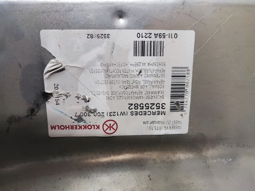 Mercedes w123 reparaturblech - mercedes,