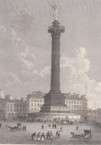 Die juliussäule paris - die, in