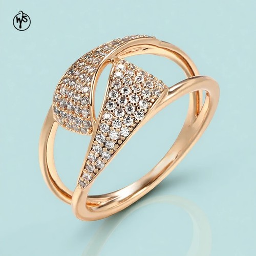 Ring 585er roségold - 585er, rolled