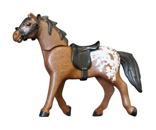 Playmobil pferde mit sattel - mit,