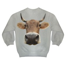 Kinder Pullover Lustiges Kuh