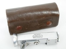 Leitz Leica Winkelsucher angle view finder WINTU chrom + Ta. case nice + working