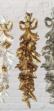 Wanddeko Barock Wandbehang Gold Wandrelief Deko 60x18 Antik Ornament Applike 03