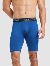 Herren Leggins Kompressions Laufhose Tights Training Fitness Lang Sporthose Hose