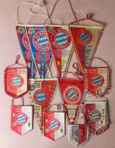 Konvolut alte bayern wimpel - alte, fc