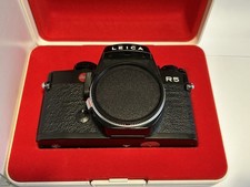  Getestet! Leica R5 Kamera / camera, schwarzes Gehäuse / black SLR-Body, 35mm, 