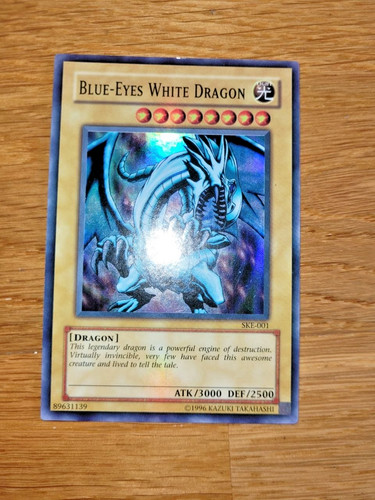 Yugioh blue eyes white dragon - blue,