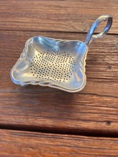 WMF viereckiges versilbertes Teesieb ca. 1930er Jahre