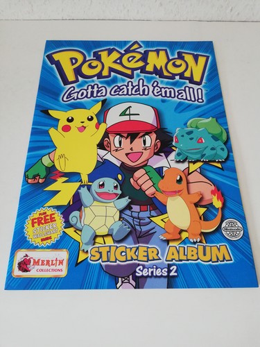 Pokemon sticker album serie - sticker,