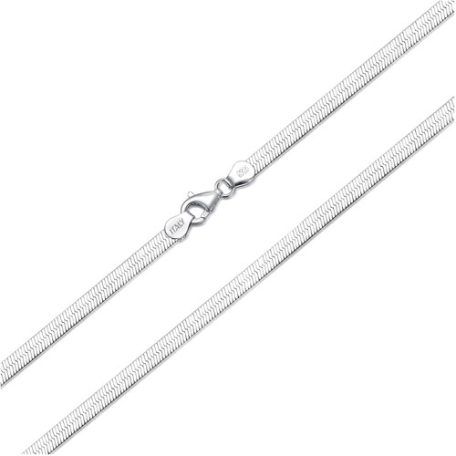 Sterling silber kette - silber,