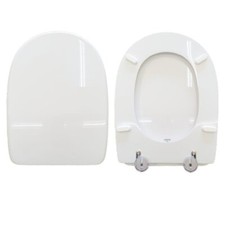 Toilettensitz Ei Wells Ginori Holz Beschichtet Harz Polyester Weiß