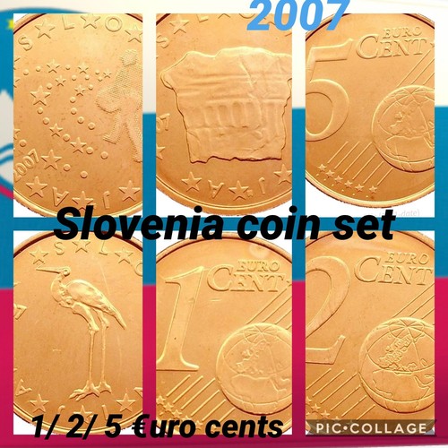 Slowenien 3x münzen - 🇸🇮,