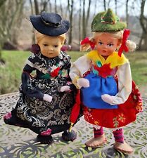 Petrasch Rosenauer Trachten Puppen Österreich alte Handarbeit ca.19cm - Souvenir